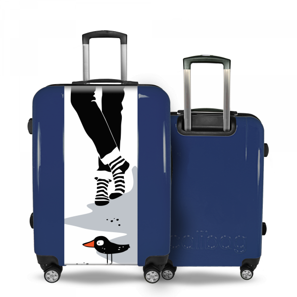 Suitcase little bird