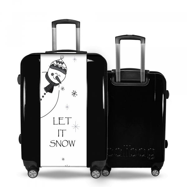 Suitcase Let it snow