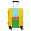 watermelon whale suitcase