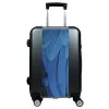 Valise Plume bleue Gris