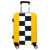 Valise Damier_noir Jaune