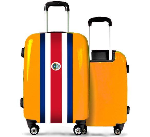 Orange Suitcase Costa Rica