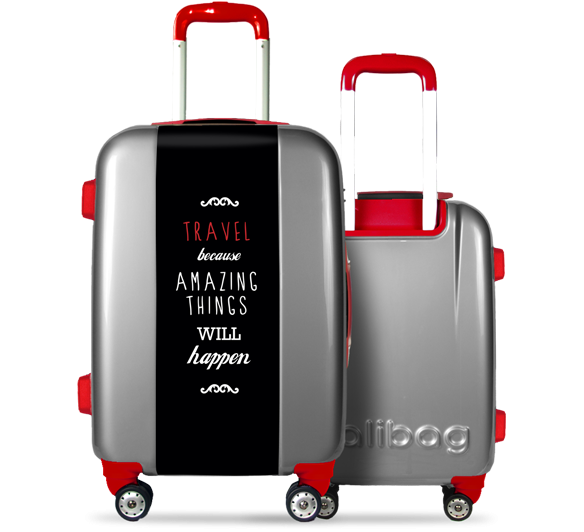 "Travel" Suitcase 