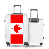 Valise Drapeau_Canada Blanc