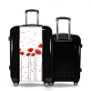 Valise Grands_Coquelicots Noir