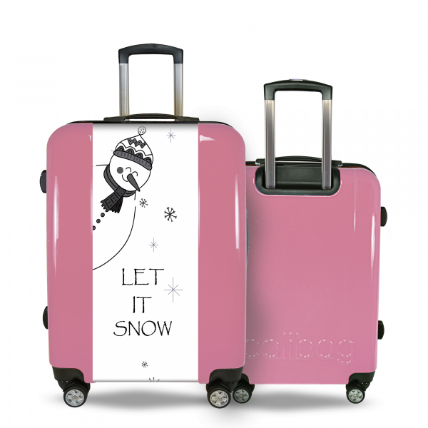 Suitcase Let it snow