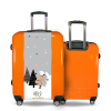 Valise Bonjour_hiver Orange