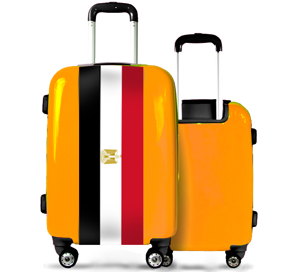 Orange Suitcase Egypt