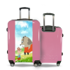 Valise Animaux_Rigolos Rose