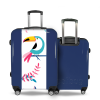 Valise Toucan Bleu