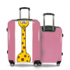 Valise Girafe Rose