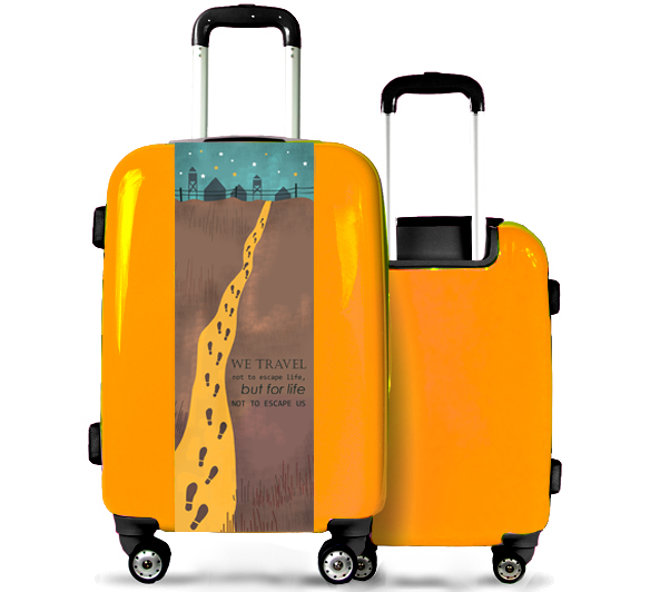 Orange Suitcase Escape