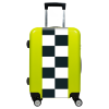 Valise Damier_noir Vert