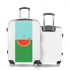 watermelon whale suitcase