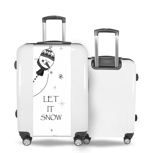 Suitcase Let it snow