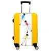 Valise Tenues_de_Filles Jaune