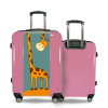 Valise Girafe_Amusante Rose