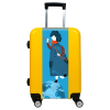 Valise Fille_Sur_Le_Monde Jaune