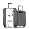 Valise Airplane Gris