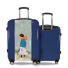 Valise Fille_angelique Bleu