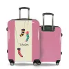 Valise Chaussettes_de_Noël Rose