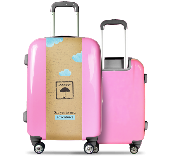 Pink Suitcase New Adventures