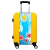 Valise Aquarelle Coquelicots Jaune