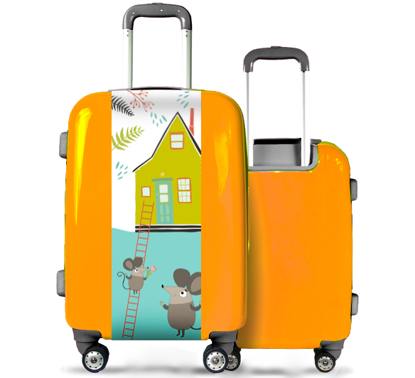 funny suitcase