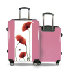 Valise Valise Herbier coquelicot Rose