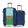 watermelon whale suitcase