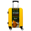 Valise Live_the_Life Jaune