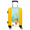 Valise Enfant_sous_la_neige Jaune