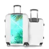 Valise Palmiers Blanc