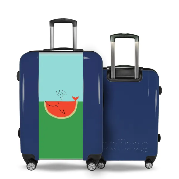 Valise Baleine Pastèque
