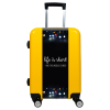 Valise Life_Is_Short Jaune