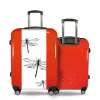 Valise Libellules Rouge