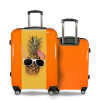 Valise Ananas Lunette valise personnalisée Orange