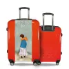 Valise Fille_angelique Rouge