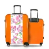 Valise Fleurs_Roses Orange