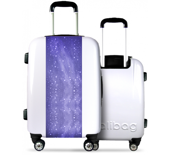 White Suitcase Galaxy
