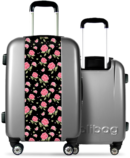 "Dark Rose" Suitcase 