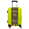 Valise Sapins_de_Noël_multicolores Vert