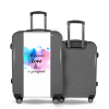 Valise Love_and_Passport Gris