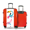 Valise Toucan Rouge