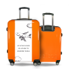 Valise Airplane Orange