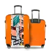 Valise Poteaux New York Orange