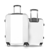 Valise Petit_damier_blanc Blanc