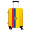 Valise Drapeau_Equateur Jaune