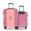 Valise petite fée volante Rose