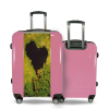 Valise Lac coeur valise romantique Rose